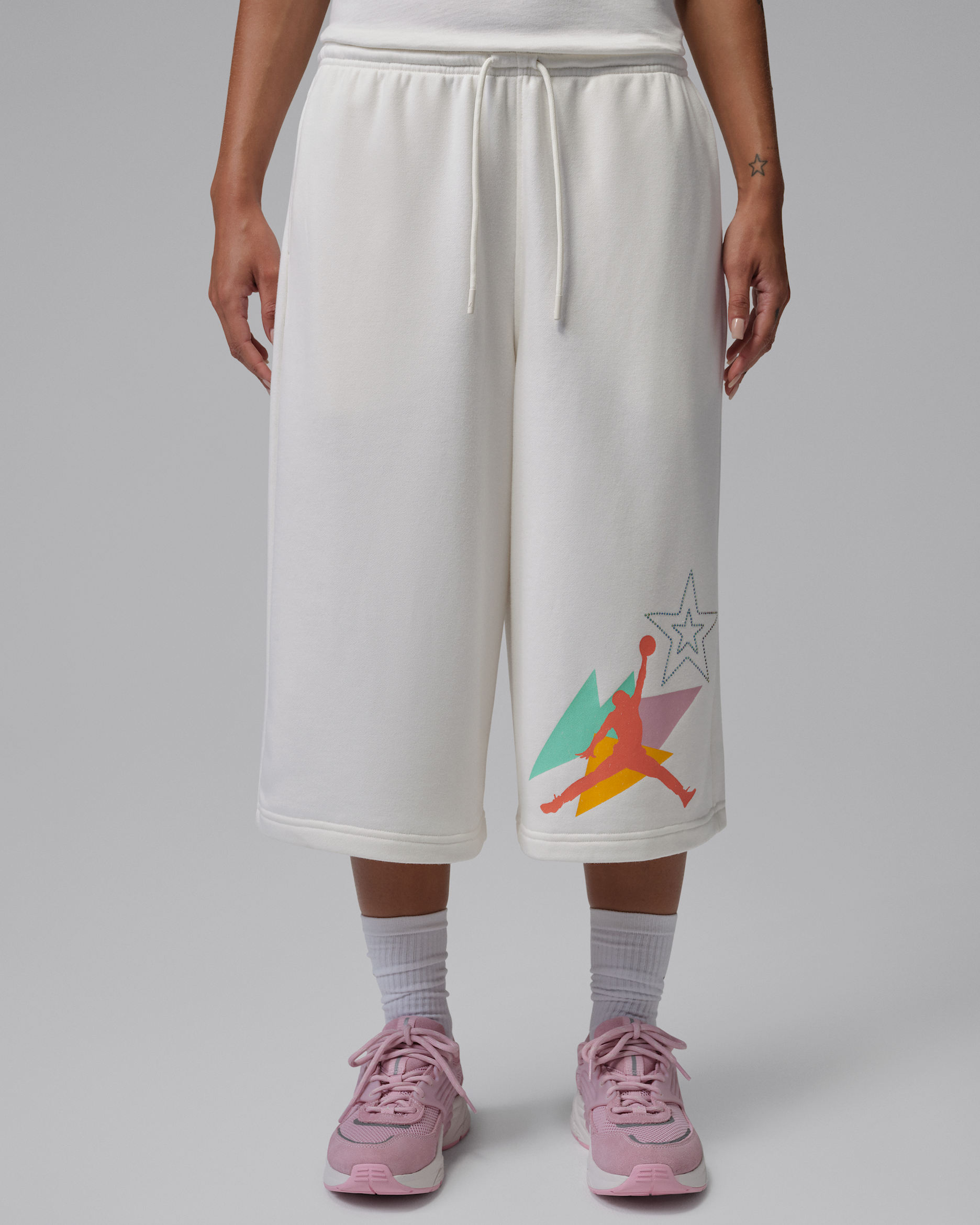 Jordan Brooklyn Fleece Women's French Terry Big Shorts. Nike SG